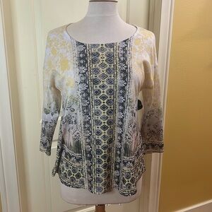 Oneworld Live and Let Live Loose Knit Top